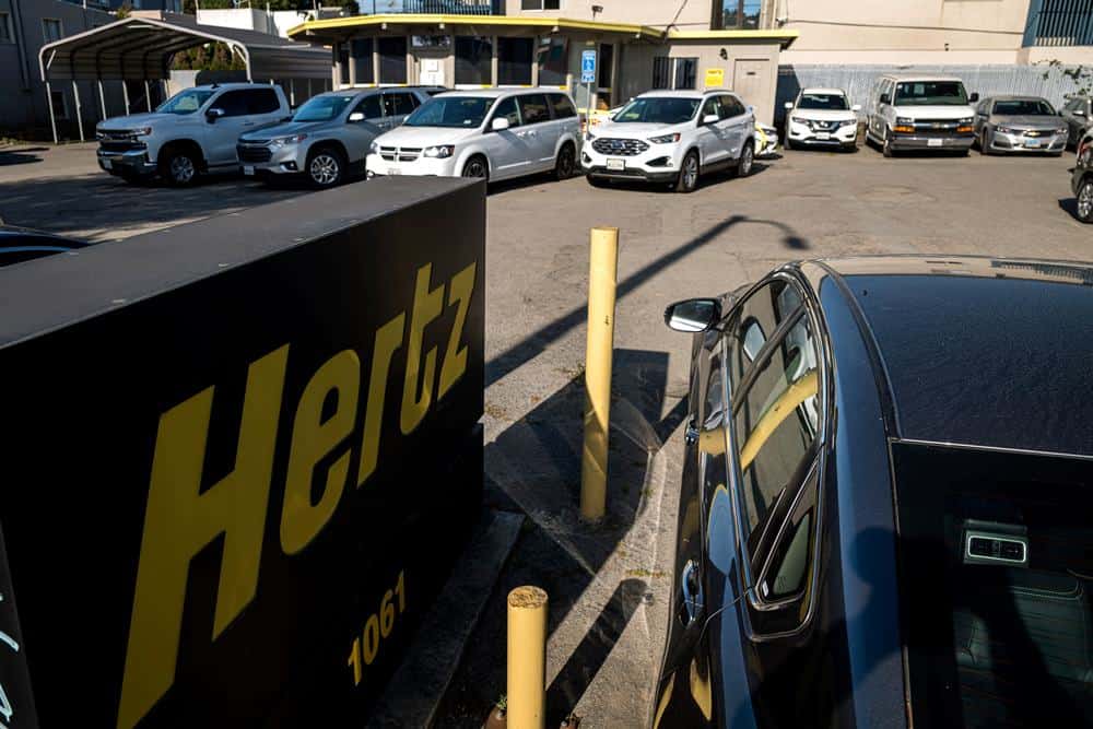 Hertz bankruptcy, distressed rental car market hurts U.S. automakers